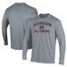 Men's Under Armour Gray Auburn Tigers Alumni Performance Long Sleeve T-Shirt