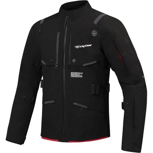 Ixon M-Skeid Motorrad Textiljacke, schwarz, Größe M