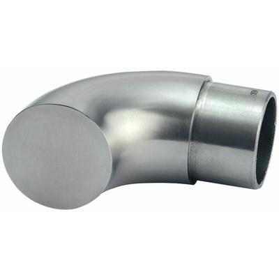 Endstück für Rohr ø 33,7 x 2,0 mm, Edelstahl geschliffen V2A - Croso