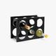 Wine Racks Free Standing, Wine Bottle Holder for 6 Wine Bottles, Kitchen Storage Rack, Bottle Storage for Countertop, Housewarming Gifts