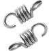 2Pcs Hanging Hooks Weight Spring Hammock Supported Spring Chair For Porch Chairs Hanging Swings
