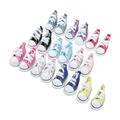 Doll Shoes Fashion Slip Resistant 10 Pairs Mini Shoes High Frictional Force For Girls For 1/6 Doll