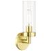 Ludlow 1 Light Satin Brass ADA Single Sconce