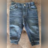 Levi's Bottoms | Levi Stretchy Knit Denim Joggers Size 9 Months | Color: Blue | Size: 9mb