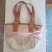 Coach Bags | Coach Mini Hobo Pink & White Handbag Used | Color: Pink/White | Size: Os