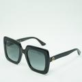 Gucci Accessories | Final Price New Gucci Gg0328s 001 Black Grey Gradient Sunglasses | Color: Black/Gray | Size: 53 - 25 - 145