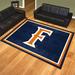 Blue/Orange 117 x 87 x 0.5 in Area Rug - FANMATS Cal State - Fullerton Titans Nylon | 117 H x 87 W x 0.5 D in | Wayfair 37809