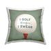 Stupell Industries Golf Therefore I Swear Funny Sports Printed Throw Pillow Design By Stephanie Workman Marrott /Polyfill blend | Wayfair