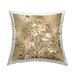 Stupell Industries Traditional Birds Botanical Glam Printed Throw Pillow Design By Reneé Campbell /Polyfill blend | 18 H x 18 W x 7 D in | Wayfair