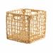 Bungalow Rose Wicker Bucket Wicker in Brown | 11.81 H x 11.81 W x 11.81 D in | Wayfair 5447FF2A114B4B7280A27E00A7209F91