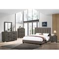 Hokku Designs Canotas Bedroom Sets Upholstered in Brown/Gray | 57 H in | Wayfair ED45D00ED7584BAEB6263969A1ED83E8