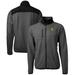 Men's Cutter & Buck Gray San Diego Padres Cascade Eco Sherpa Full-Zip Fleece Jacket