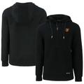 Men's Cutter & Buck Black Baltimore Orioles Roam Eco Half-Zip Recycled Pullover Hoodie