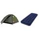 Coleman Darwin 3 Zelt & Pavillo Bestway 73" x 30" x 8.75"/1.85m x 76cm x 22cm Airbed Jr.Twin, Blau