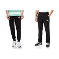 PUMA Herren Pants ESS Logo Pants Tr Cl, Black, L & Herren ESS Logo bukser Tr Op SRL Pants, Puma Black 22, L EU