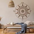 Mariner- Compass Stencil - Reusable Floor Painting & Wall Decor Stencil- Large Mandala Design Stencils- Stencilslab