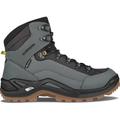 LOWA Herren Multifunktionsstiefel Herren Wanderschuhe Renegade GTX Mid, Größe 48 ½ in DUNKELGRAU/SCHWARZ