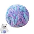 AIXING Cat Toy Balls Cat Toys For Indoor Cats Cat Toys For Indoor Cats Kitten Balls Hmade Soft Material Kitten Toys Keep Health Entertained Attract ChaseInteractive Game Cat Toy Ball pretty well