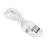 PKPOWER 3.3ft White Micro USB Charger Sync Transfer Cord Cable for Samsung Android Touchscreen Smartphone Gem i100 by US Cellular/ by Verizon Gravity 3 T479/Q/Smart/T T669/TXT T379 by TMobile