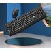 Wireless Keyboard And Mouse Combination 2.4G Full-Size Ergonomic Computer Keyboard Suitable For Windows Mac Os Desktop/Laptop/Pc