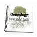 3dRose Genealogy itÃ¯Â¿Â½s all about family - Mini Notepad 4 by 4-inch