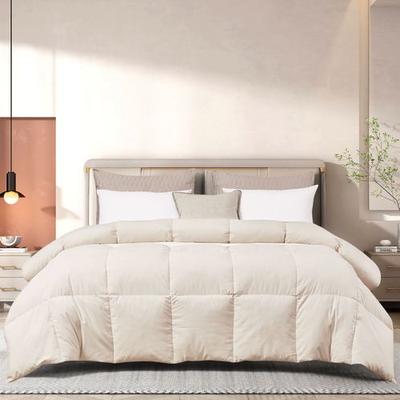 Beautyrest Feather Down Comforter, Twin, Natural