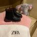 Zara Shoes | Brand New Black Leather Zara Boots | Color: Black | Size: 6.5bb