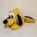 Disney Toys | 7” Walt Disney World Disneyland Beanie Filled Pluto Plush Dog | Color: Black/Yellow | Size: 7 Inches