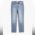 Madewell Jeans | L54 The Perfect Vintage Jean In Belbury Wash: Tencel Denim Edition | Color: Red | Size: 25