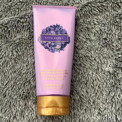Victoria's Secret Bath & Body | Brand New Love Spell Ultra Moisturizing Hand And Body Cream From Victoria Secret | Color: Purple | Size: 200ml