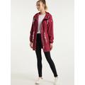 Dreimaster Leichter Parka Damen rot, M