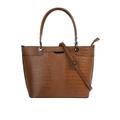 Cluty Handtasche Damen cognac, ONE SIZE