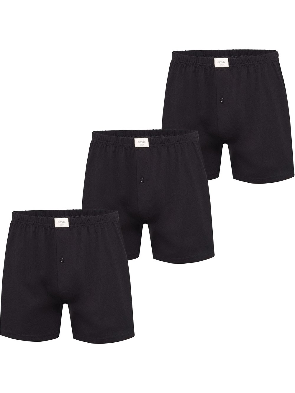 Phil & Co. Berlin Boxer Herren schwarz, XXXL Image