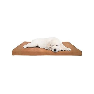 Pet Adobe Foam Covered Dog Bed, Brown, Large