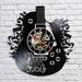 Acrylic Wall Clock Guitar Rock Wall Art Decoration