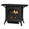 Empire VFD20CC30FP 20000 BTU Propane Millivolt Contour Burner Log Set Matte Black