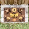 wofedyo home decor bottom carpet indoor slip decoration festival door mat outdoor bee home decor bathroom rugs outdoor rug kitchen rugs bath mat D 40*30*1