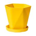 Moocorvic Garden Pots Plant Pots Outdoor Plastic Flower Pots Flower Flower Balcony Household Thicken Patio Lawn & Garden Tall Glass Vases Floor Standing