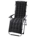 61 inch Sun Lounger Chair Cushions Outdoor Recliner Quilted Thick Padded Seat Cushion Reclining Chair Rocking with Ties