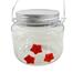 LA TALUS Bird Feeder Hanging Wide Opening Leak-free Flower Feeding Jar Strong Toughness 1/3/4 Flower Hummingbird Feeder Garden Supplies style 3 One Size