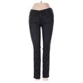 Rag & Bone/JEAN Jeans - Low Rise Skinny Leg Denim: Black Bottoms - Women's Size 24 - Black Wash