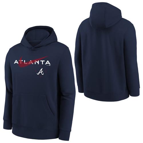 Atlanta Braves Swoosh Neigborhood Hoodie – Jugend