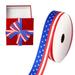 AIXING Patriotic Wired Edge Ribbon Patriotic Ribbon 4th of July American Flag Theme Ribbons American Flag Ribbon for Memorial Day Party Decorating Wreath Decor exceptional