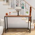 17 Stories Console Sofa Table Coffee Table Computer Table Coffee Snack Console.White Oak | 27.59" H x 41.54" W x 11.61" D | Wayfair