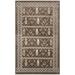 Brown Rectangle 5'3" x 7'6" Area Rug - Alcott Hill® Beitske Oriental Machine Woven Polypropylene Area Rug in 90.0 x 63.0 x 0.2 D | Wayfair