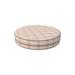 Gracie Oaks Decorative Indoor Outdoor Waterproof Round Cushion Cover, Patio Bar Stool UV Resistant Seat Cover Polyester | 5 H x 27 W in | Wayfair