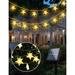 Arlmont & Co. Berenize Outdoor LED Solar Powered 30 - Bulb Fairy String Light in White | 236.22 W in | Wayfair 5DB762EA515E4D15BDB8E4056379FD1D