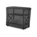 Arlmont & Co. Heavy Duty Multipurpose Bar Cart Cover, Beverage Serving Cart Cover, Rolling Wicker Bar Cart Outdoor Cover Plastic in Black | Wayfair