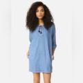 Madewell Dresses | Madewell Blue Denim Artiste Mini Tunic Dress | Color: Blue | Size: M