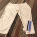 Nike Pants & Jumpsuits | Euc Xl Nike Women Crop Leisure Sport Pants In White With Color Trim | Color: Blue/White | Size: Xl